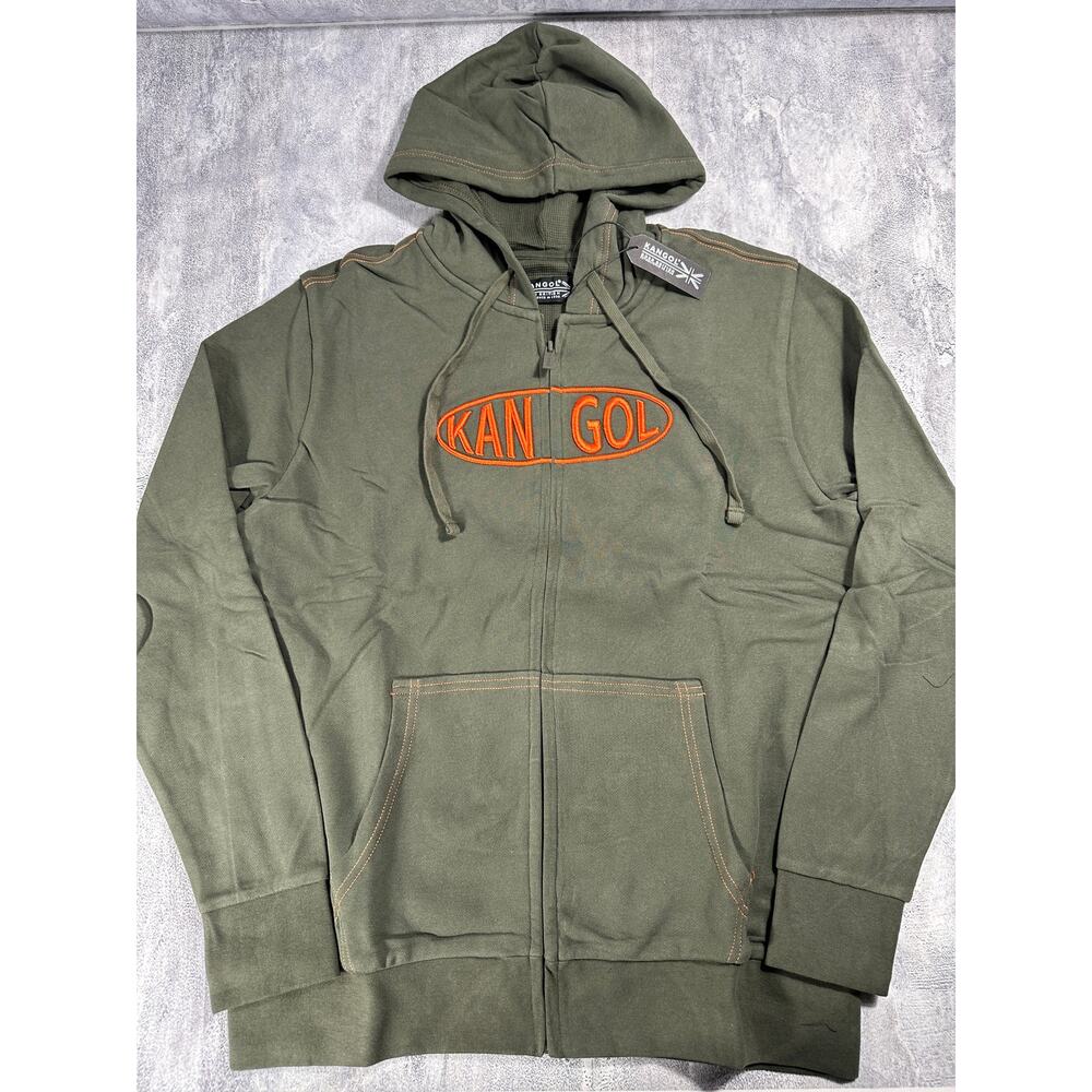 Kangol Green Zipper Jacket~New with Tags S, L, XL~